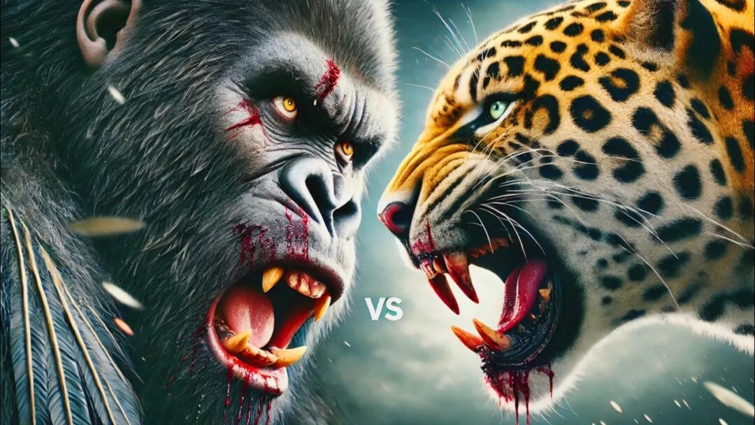 Jaguar Vs Silverback Gorilla Fight You Never Seen It Before